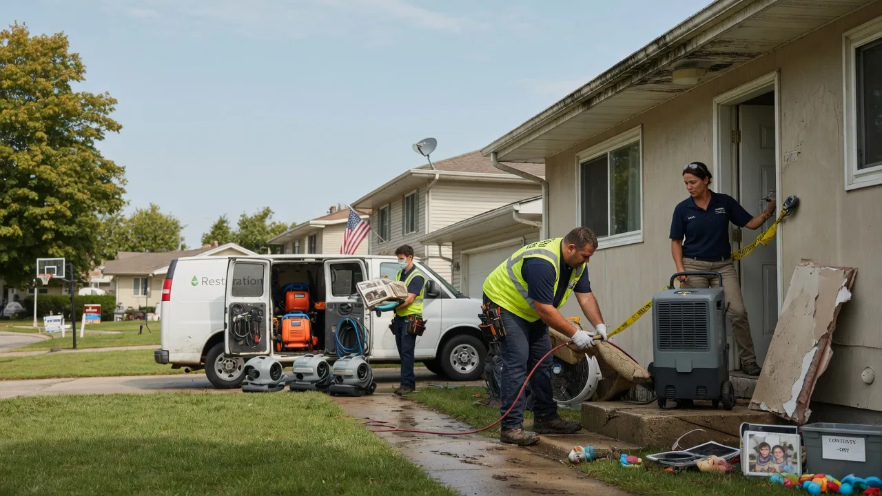 Water Damage Restoration in West Lafayette, IN near me